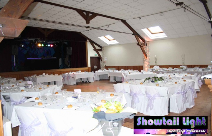 Salle repas mariage