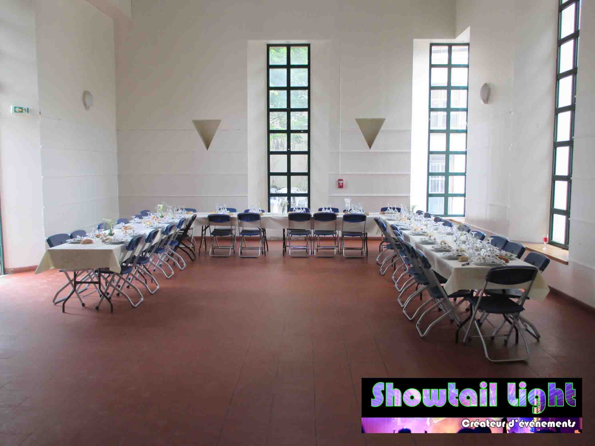 animation-bapteme Mise en place d'une salle pour un Baptéme
