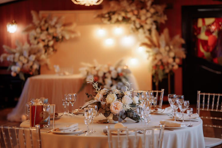 Décoration de salle de mariage