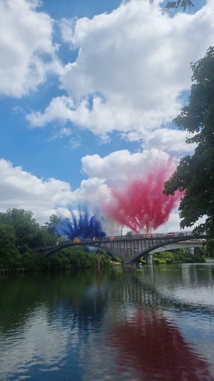 Spectacle de feux d'artifice