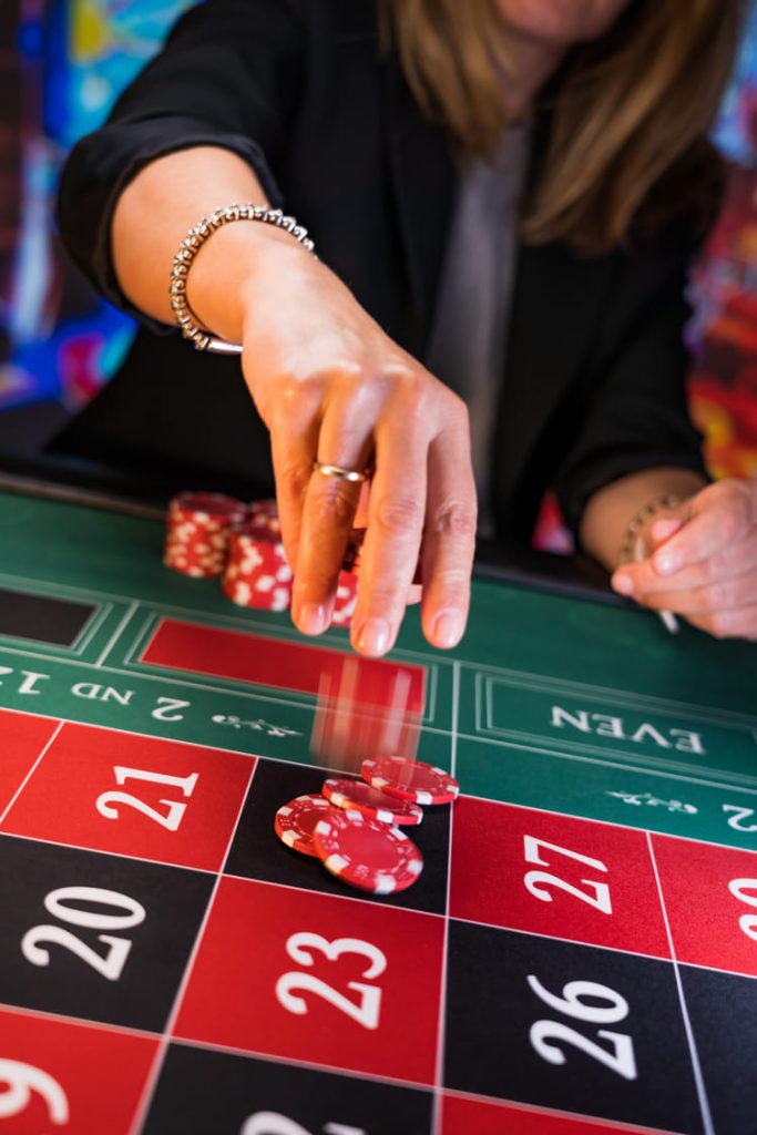 Animation anniversaire adulte sur le thème du casino