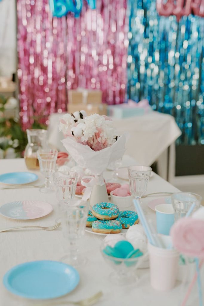Déco de table babyshower